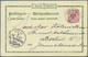 GA Deutsch-Südwestafrika - Ganzsachen: 1898/1899. Lot Von 3 Privat-Postkarten 10 Pf Krone/Adler "Deutsc - Duits-Zuidwest-Afrika