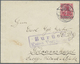 Br Deutsch-Südwestafrika - Besonderheiten: 1914 KRIEGSPOST Brief Mit 10 Pf Germania Deutsches Reich Am - Duits-Zuidwest-Afrika