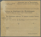 Br Deutsch-Südwestafrika - Besonderheiten: 1914, "BRACKWASSER DEUTSCH-SÜDWESTAFRIKA 24.11.14" Paketkart - Duits-Zuidwest-Afrika