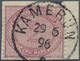 Brfst Deutsche Kolonien - Kamerun-Vorläufer: 1896 Briefstück Nr. V 37 E Sauber Und Zentrisch Gestempelt Ti - Cameroun