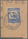 Brfst Deutsche Kolonien - Kamerun: 1914, 20 Pfg Schiffe Mit Wz. Auf Postanweisungsabschnitt Mit K1 "Edea 1 - Kamerun
