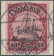 Brfst Deutsche Kolonien - Kamerun - Stempel: 1914, DUALA B Auf Sauberem Briefstück Der Nr. 15, Fotobefund - Cameroun