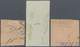 Brfst Deutsche Kolonien - Kamerun - Stempel: 1913 NOLA Drei Verschiedene Typen (schwarz, Violett, Ohne Jz. - Cameroun