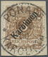 Brfst Deutsche Kolonien - Karolinen: 1900, Sauber Und Zentrisch Gestempeltes Briefstück, Fotoattest R. Ste - Carolinen