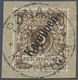 Brfst Deutsche Kolonien - Karolinen: 1901, Sauber Und Zentrisch Gestempeltes Briefstück Der Zweiten Überdr - Carolines