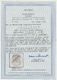 Brfst Deutsche Kolonien - Karolinen: 1900, Sauber Und Zentrisch Gestempeltes Briefstück, Fotoattest Bothe - Carolinen