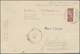 Br Deutsche Kolonien - Karolinen: 1905, Ansichtskarte Frankiert Mit Halbierter 10 Pfg. (1. Ponape Ausga - Carolinen