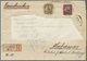 Br Deutsche Kolonien - Karolinen: 1905, R-Brief Mit 25 Pfg., 80 Pfg. Und Siegel-Stempel "PONAPE" Nach N - Carolinen