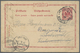 GA Deutsche Kolonien - Kiautschou - Ganzsachen: 1899 (13.7), 10 Pfg. GA-Karte Krone Adler Mit Aufdruck - Kiautchou