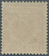 ** Deutsche Kolonien - Marianen: 1900, Freimarken &rdquo;Krone/ Adler&rdquo;, 10 Pf Mit Steilem Aufdruck, Lilarot ( - Marianen