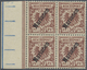 ** Deutsche Kolonien - Marianen: 1900, 50 Pf. Krone/Adler Mit Steilem Aufdruck Als Postfrischer 4-er Bl - Mariannes