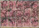 Brfst Deutsche Kolonien - Samoa - Vorläufer: 1896, 10 Pfg. Lebhaftlilarot Im 15er-Block Auf Briefstück Ges - Samoa