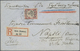 Br Deutsche Kolonien - Samoa: 1910, Einschreiben Ab APIA (SAMOA) 13.1.10 Via Sydney-Suez Nach Naopli. A - Samoa