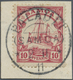 Brfst Deutsche Kolonien - Samoa - Stempel: 1911, Sauber Und Zentrisch Gestempeltes Briefstück Mit Komplett - Samoa