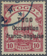 O Deutsche Kolonien - Togo - Französische Besetzung: 1914. 10 Pfg. Rosa, Aufdruck Der Missionsdruckere - Togo