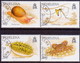 ST HELENA 1995 SG #699-703 Compl.set + M/s Used Endemic Invertebrates - Saint Helena Island