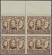 **/ Belgische Besetzung - Eupen: 1920, Freimarken: Belgische Marken Mit Aufdruck "EUPEN" 10 Fr. Braun, G - OC38/54 Belgische Bezetting In Duitsland