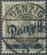 O Danzig: 1920, 2½ Pfg. "kleiner Innendienst" Mit Zentrischer, Zeitgerechter Entwertung "DANZIG * 5 A - Andere & Zonder Classificatie