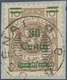 Brfst Memel: 1923, 30 Ct. Auf 10 Mk. Auf Kleinem Briefstück, Sauber Gestempelt In Aufdrucktype I, Signiert - Memel (Klaïpeda) 1923