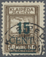 O Memel: 1923, 15 C. Grünaufdruck, Aufdrucktype I, Sauber Gestempelt, Kabinett, Signiert H.Köhler Und - Klaipeda 1923