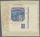 Delcampe - Brfst Sudetenland - Asch: 1938, Stempel "ASCH 19.10.38 Wir Sind Frei" Auf Doppelstück 6 Pfg. Hindenburg (o - Région Des Sudètes