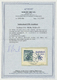 Brfst Sudetenland - Karlsbad: 1938, 50 H. Bachmatsch Mit überdrucktem Zierfeld Rechts Mit Stempel "KARLSBA - Région Des Sudètes