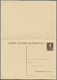 Delcampe - GA Dt. Besetzung II WK - Albanien - Ganzsachen: 1943. Komplettes Set Mit 1 Kartenbrief, 3 Postkarten (5 - Occupation 1938-45