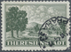 O Dt. Besetzung II WK - Böhmen Und Mähren - Zulassungsmarke (Theresienstadt-Marke): 1943, Theresiensta - Bezetting 1938-45