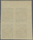 **/ Dt. Besetzung II WK - Estland: 1941, 15 K. Rötlichbraun Ungezähnt Im Viererblock Aus Der Linken Ober - Bezetting 1938-45