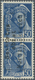 * Dt. Besetzung II WK - Frankreich - Dünkirchen: 1940, Merkur 50 C. Blau Im Waagerechten Paar Mit Aufd - Bezetting 1938-45