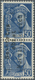 * Dt. Besetzung II WK - Frankreich - Dünkirchen: 1940, Merkur 50 C. Blau Im Waagerechten Paar Mit Aufd - Occupation 1938-45