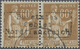 O Dt. Besetzung II WK - Frankreich - Dünkirchen: 1940, 60 C. Friedensallegorie Im Waagerechten Paar Mi - Bezetting 1938-45