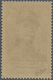 * Dt. Besetzung II WK - Frankreich - Dünkirchen: 1940, 1 Fr. + 50 C. Marschall Foch Mit Aufdruck In Ty - Bezetting 1938-45