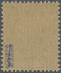 ** Dt. Besetzung II WK - Frankreich - Festung Lorient: 1945, 50 C. Merkurkopf Grünblau, Postrisches Kab - Bezetting 1938-45