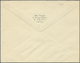 **/Br Dt. Besetzung II WK - Guernsey: 1942, 1/2 P. Grün Und 1 Penny Auf Bläulichem Banknotenpapier Postfri - Bezetting 1938-45