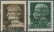 ** Dt. Besetzung II WK - Kotor: 1944. Freimarken "0.50 L Auf 10 C" Und "1 L Auf 25 C" Mit Aufdrucken In - Bezetting 1938-45