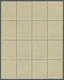 ** Dt. Besetzung II WK - Kotor: 1944, 0.10 RM Auf 3 Din Lilabraun Im 16er-Block Postfrisch - Bezetting 1938-45