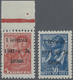 ** Dt. Besetzung II WK - Litauen - Zargrad (Zarasai): 1941, Freimarken Der Sowjetunion Mit Dreizeiligem - Occupation 1938-45