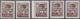** Dt. Besetzung II WK - Montenegro: 1943, Freinmarken Mit Aufdruck, 5 Postfrische Marken Mit Aufdruckf - Occupation 1938-45