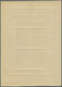 ** Dt. Besetzung II WK - Russland - Pleskau (Pskow): 1942, Block "Rotes Kreuz" Mit "T" Des Wz. 'LIGAT' - Bezetting 1938-45