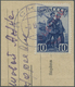 Brfst Dt. Besetzung II WK - Russland - Pleskau (Pskow): 1941, 10 Kop. (Russland Mi.Nr.: 786) Mit Rotem Gum - Occupation 1938-45