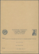 GA Dt. Besetzung II WK - Russland - Pleskau - Ganzsachen: 1941, 10 Kop./ 10 Kop. Postkarte Mit Frage- U - Occupation 1938-45