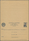 GA Dt. Besetzung II WK - Russland - Pleskau - Ganzsachen: 1941, 10 Kop./ 10 Kop. Postkarte Mit Frage- U - Occupation 1938-45