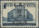 ** Dt. Besetzung II WK - Ukraine - Alexanderstadt: 1942, 3 Rbl. Auf 1 Rbl. Dunkelblau Mit Wasserzeichen - Bezetting 1938-45