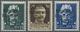 **/* Dt. Besetzung II WK - Zara: 1943, 15 Cent., 30 Cent. Und 35 Cent. Freimarken Von Italien Mit Aufdruc - Bezetting 1938-45