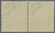** Dt. Besetzung II WK - Zara: 1943, 25 C Dunkelgrün Postfrisch Als Waagerechtes Paar Mit Kopfstehendem - Bezetting 1938-45