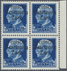 **/* Dt. Besetzung II WK - Zara: 1943, 1,25 Lire Freimarke Von Italien Mit Aufdruck Im 4-er Block Bom Rec - Bezetting 1938-45