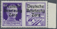 * Dt. Besetzung II WK - Zara: 1943, 50 C. Mit Propaganda-Nebenfeld Marine In Type II Mit Klarem Doppel - Bezetting 1938-45