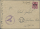 Br Feldpostmarken: 1944, 5 Cent-Marke Von RODI Mit Schwarzem Aufdruck "WEIHNACHTEN 1944" In Type II Auf - Autres & Non Classés