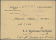 Br KZ-Post: Mauthausen: 1941, Vordruckpostkarte Mit DV "Q0176 4542 40" Gebraucht Mit 6 Pfg. Hindenburg - Brieven En Documenten